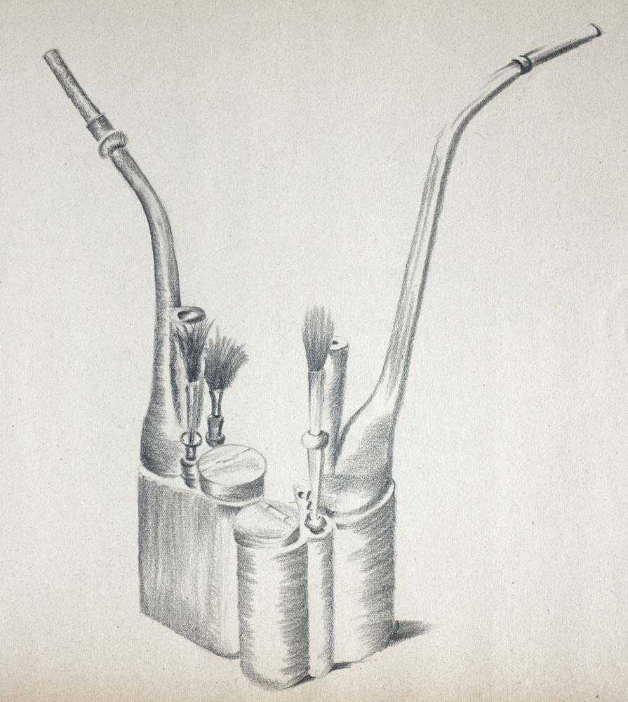 2 Chinese opiumwaterpijpen Idonia Fraissinet